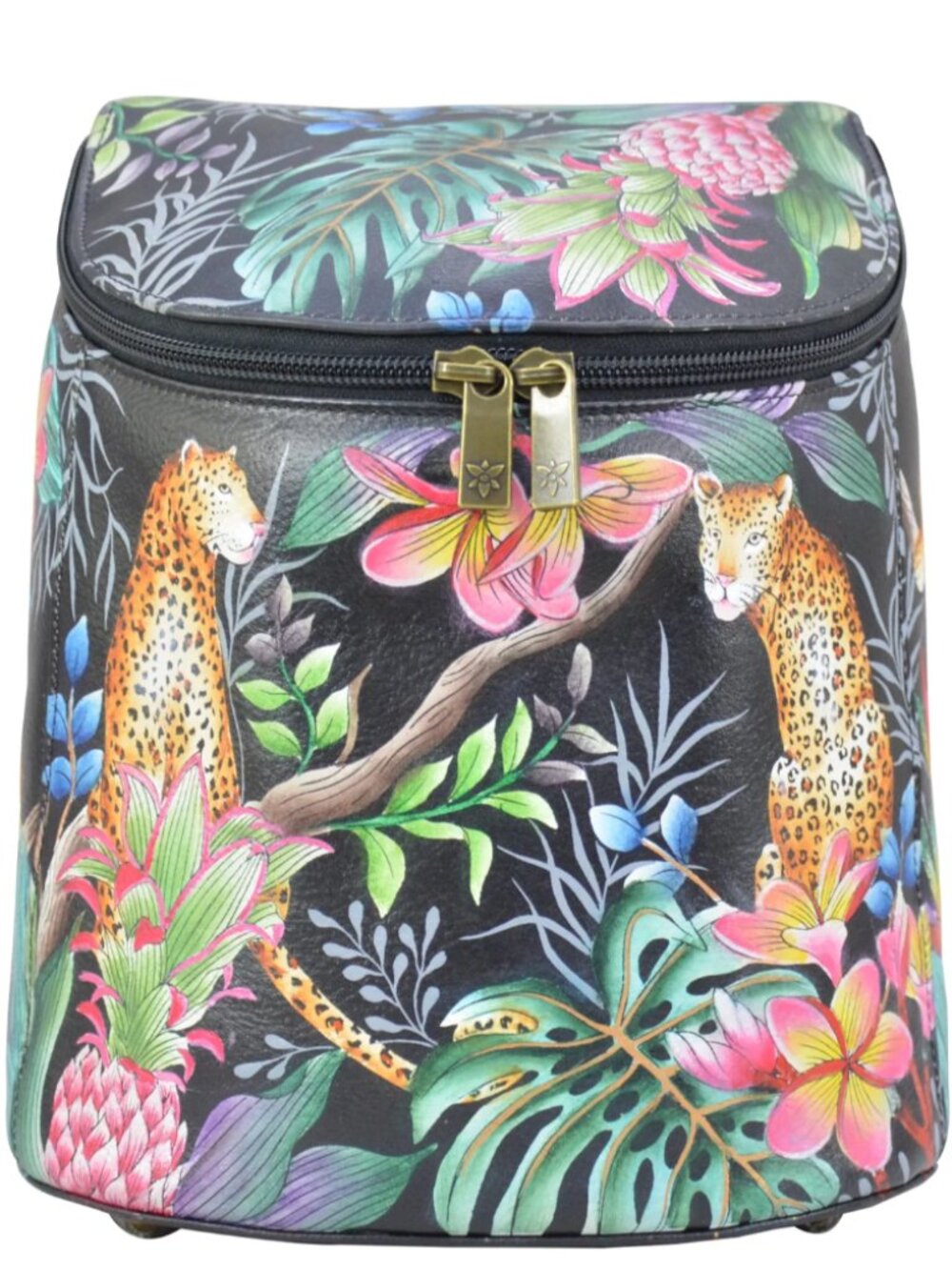 Anuschka Leather Bucket Backpack